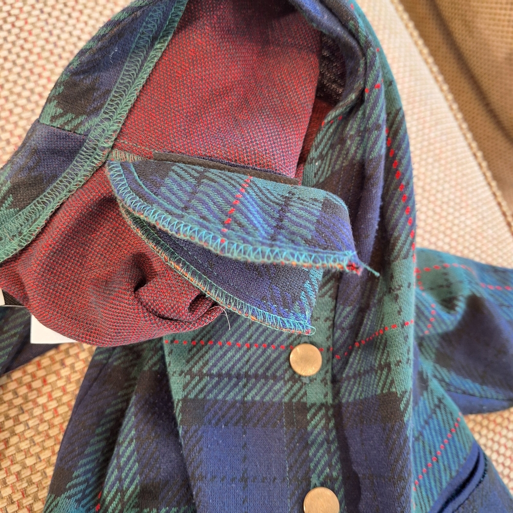 Cathy Daniels Vintage Plaid Knit Cardigan - Picture 12 of 12